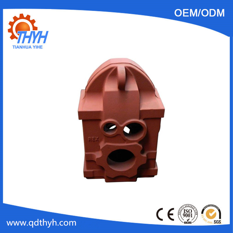 Customized Sand Casting Ductile Iron GearBox Housing With CNC Machining