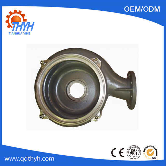 Customized Sand Casting Ductile Iron Pump Housing With CNC Machining