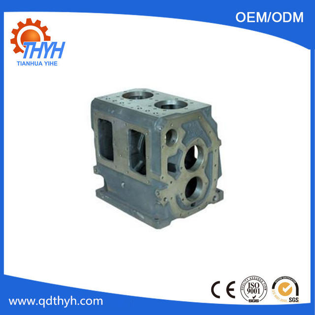 Customized Sand Casting Ductile Iron GearBox Housing With CNC Machining