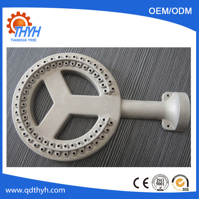 Customized die cast part for burner