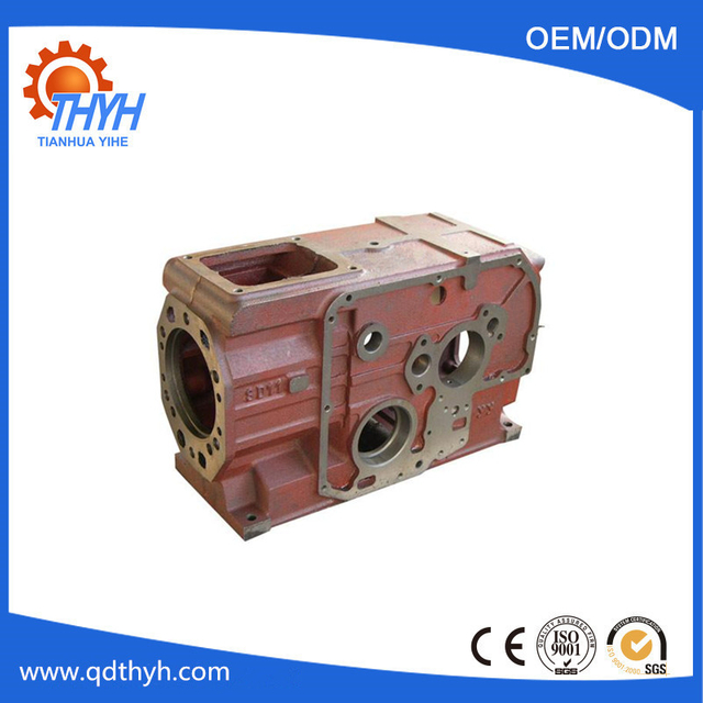 Customized Sand Casting Ductile Iron GearBox Housing With CNC Machining